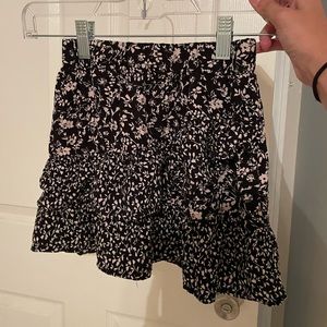 Target-Art Class floral, ruffle skirt.